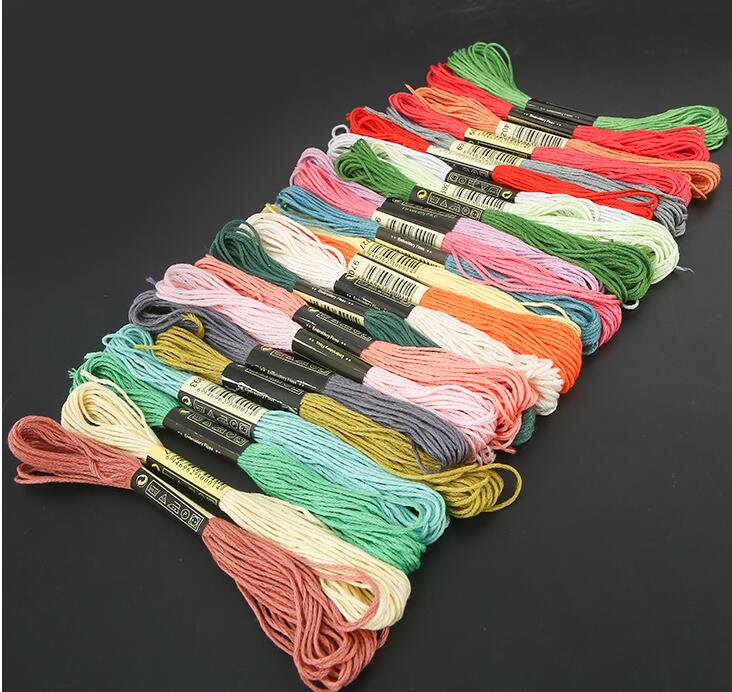 50/100/150/200/250/300/447pcs Different dmc Colors No Repeated Colors Embroidery Floss Cross Stitch Floss Yarn Thread