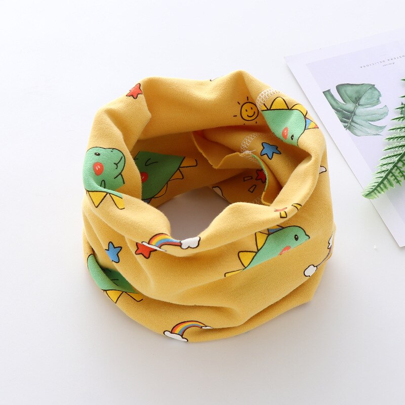 Écharpe en coton pour enfants de 0 à 10 ans, col à la pour garçons et filles, collection printemps automne hiver