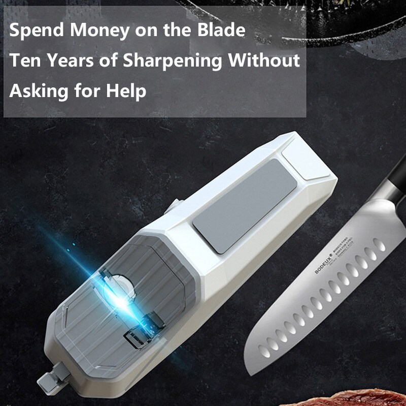 Kinfe Slijpers Usb Elektrische Messenslijper Multifunctionele Huishoudelijke Elektrische Slijpers Keukenmessen Schuurmiddelen