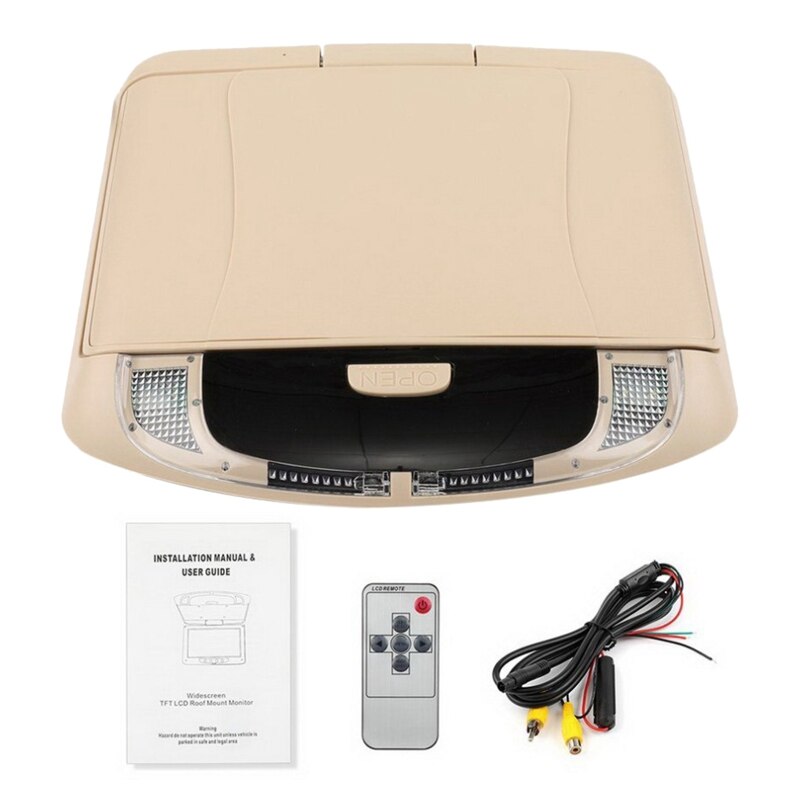 9 Inch High-Definition Auto Overhead Monitor Sn Display Umkehr Dh Display Auto Decke Display