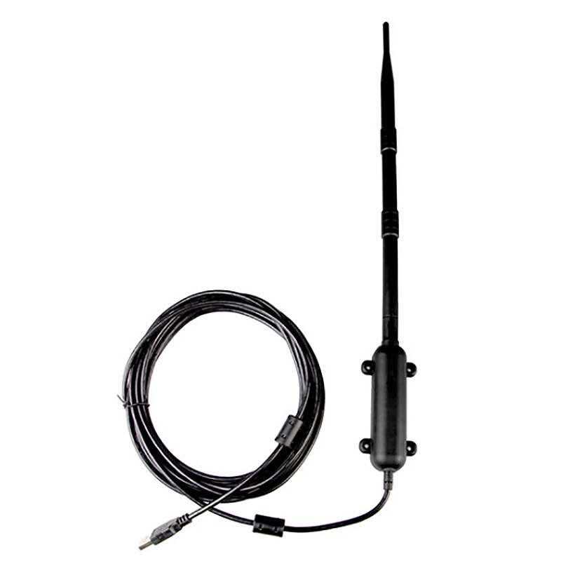 3000M Outdoor Waterdichte Netwerkkaart Wifi Adapter, 15DBI Antenne Omnidirectionele Antenne Draadloze Signaal Ontvanger: Default Title