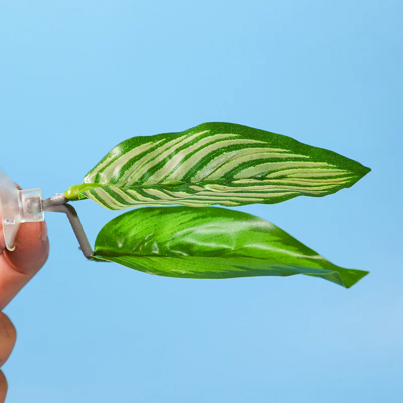 Aquarium Accessories Fish Tank Betta Leaf Fish Bed Fish Rest Spawning Leaf Aquatic Artificial Plant Hammock Simulation Landscape