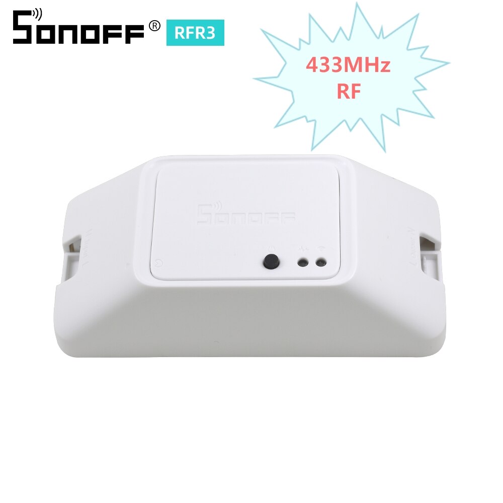 Sonoff Mini DIY Basic Wifi Switch 220V/Module/Light Timer RF Interruptor Switch Wifi Smart Home For Alexa Ewelink Google Home: Sonoff RF R3