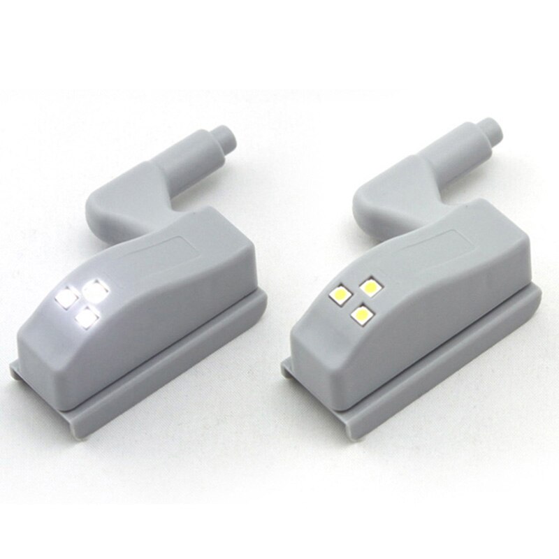 2pcs Universal Hinge LED Sensor Light Kitchen Bedroom Living Room Cabinet Cupboard Closet Wa