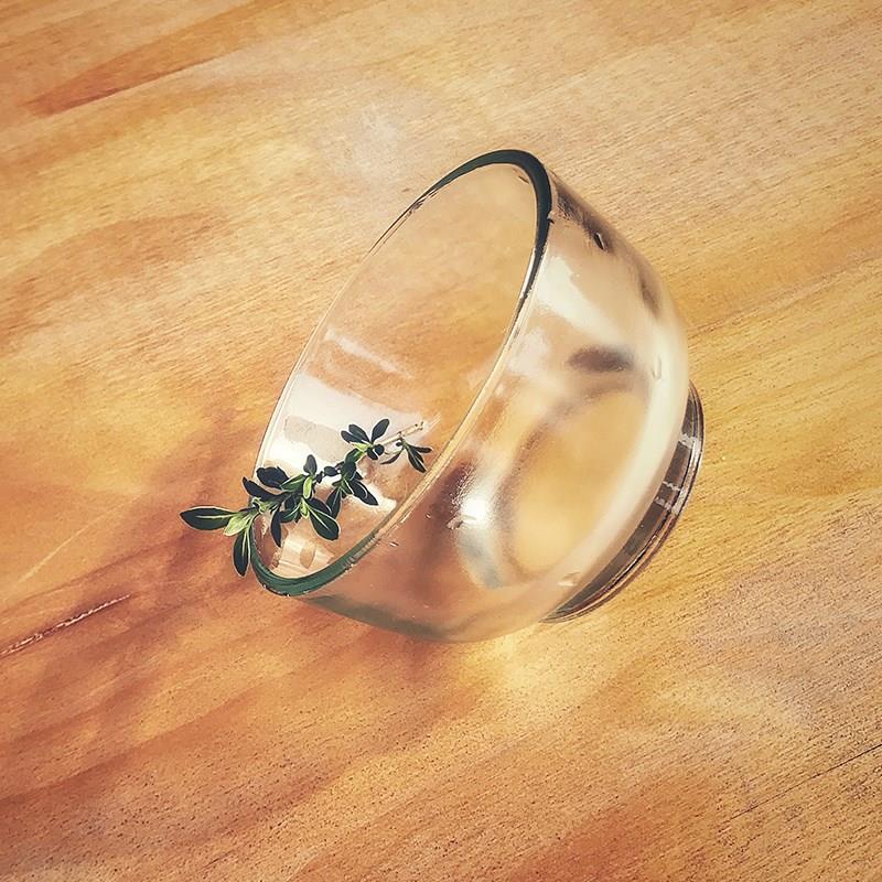 Thicken Glass Pickle Jar Lid Transparent Fruit Salad Bowl Kimchi Jar Lid Sealed Storage Tank Container Accessories Mixing Bowls