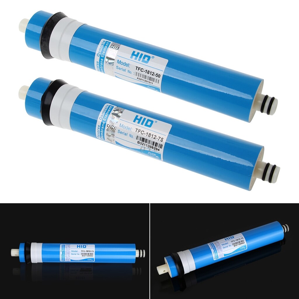 Water Filter Cartridge Omgekeerde Osmose Ro Membraan 75gpd Huishoudelijke Vervangen