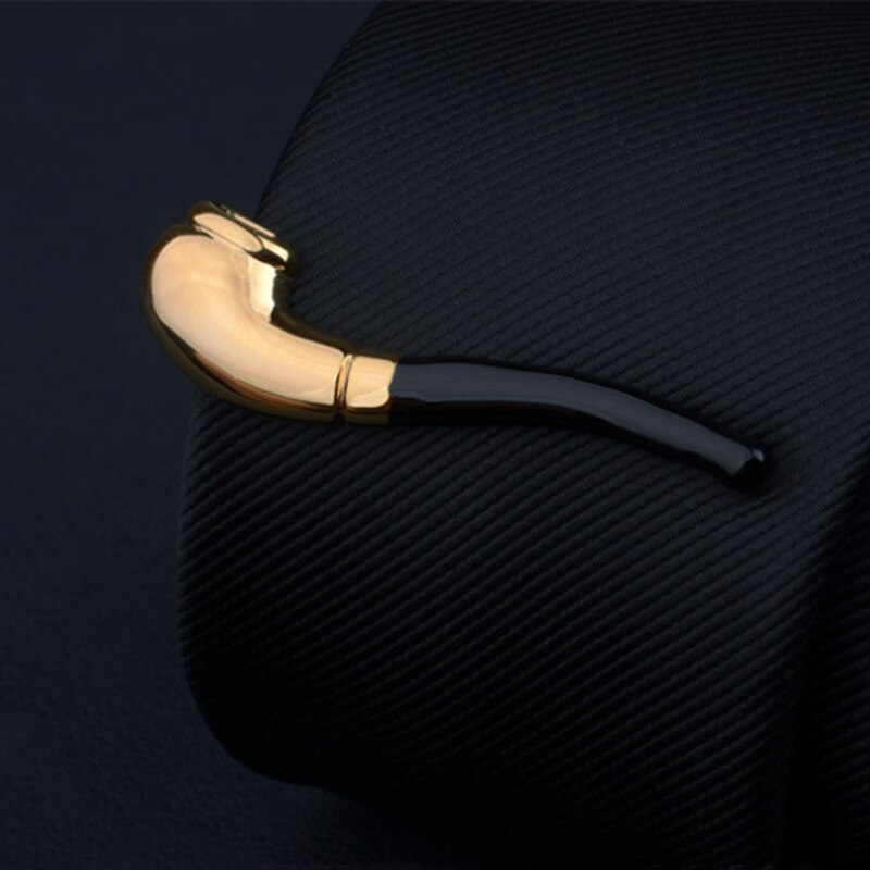 Men Tie Clip Cute Steamship Dolphin Airplane Tableware Shape Tie Bar Wedding Party Tie Pin Jewelry Tie Clip High Grade Men: B-9