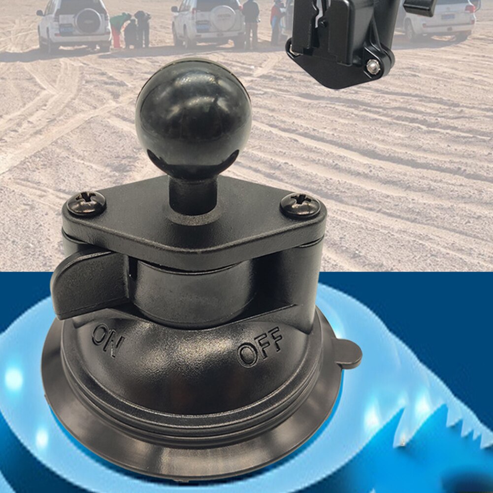 360 Degrees Rotation Car Interior Shockproof GPS Devices Bracket Flexible Accessories Stand Twist Lock Base Suction Cup Holder