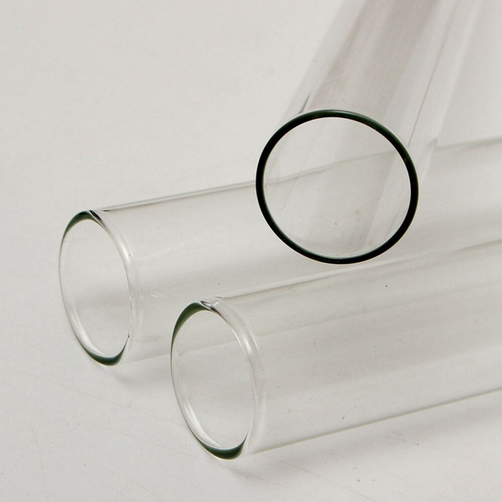 4pcs 20x150mm Borosilicate glass tube Test Tube Glassware Pyrex Glass Blowing Tubes for Laboratory School Educational Supplies