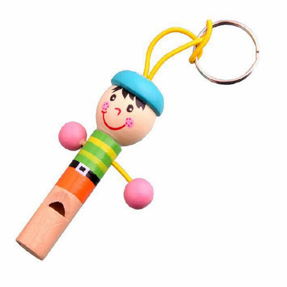 Party Gunsten Educatief Little Piraat Fluitje Houten Speelgoed Kinderen Muziek Instrument Baby Speelgoed