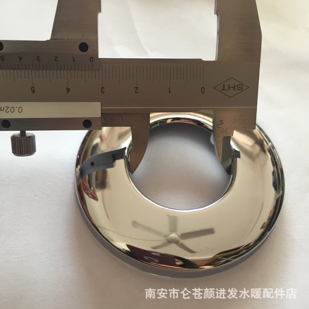 1 Inch Stainless steel 70mm wideth cover, one inch flush valve decorative cover kitchen accessories cover ugly cover