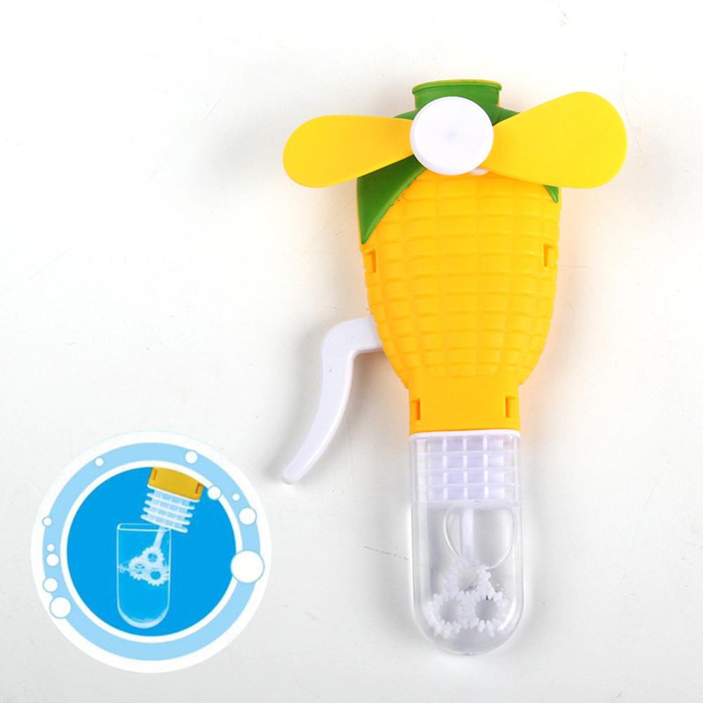 5 stücke Manuelle blasiert Gebläse Maschine Baby Dusche Blasen Hersteller 2 in 1 Sommer Mini Handheld Fan Für freundlicher Ich bin Freien spaß blasiert Spielzeug