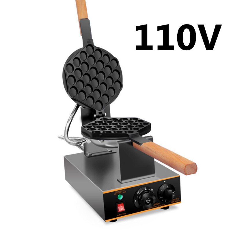 Dmwd sähköisille muna kupla vohvelirauta tarttumaton pannulla muffinssi eggettes pullistaa kupla muna kakku uunin kone 110v/220v: 110v
