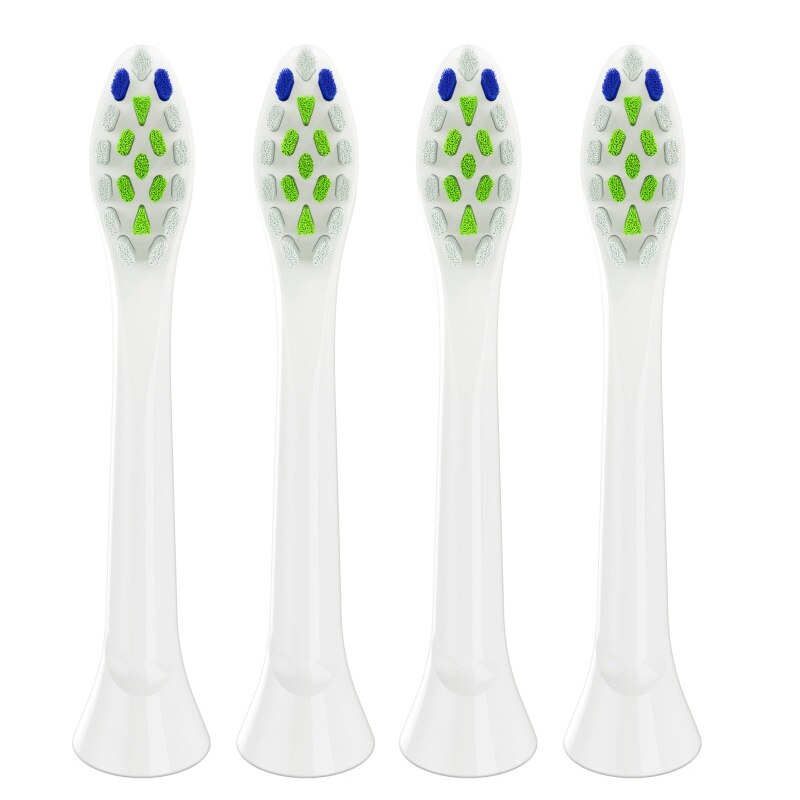 8pcs/lot Replacement Toothbrush Heads for HX6013/66 HX6930 HX9340 HX6950 HX6710 HX9140 HX6530: White
