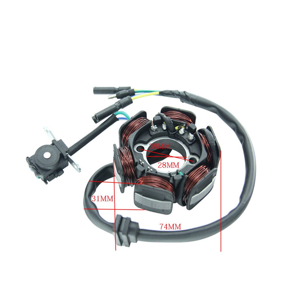 Nobimoto Generator Magnetor Dc Stator Motor Spoelen Onder Elektrische Vanaf Magneto Dc Fit Voor Yinxiang 150cc Motoren 2CQ-154-1