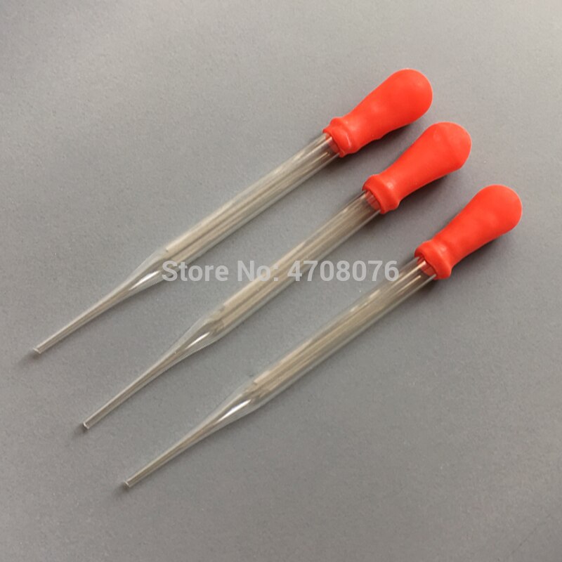 20pcs/pack Glass Pasteur pipettes with rubber head Transfer dropper with cover Borosilicate dropping tube Pyrex pipette filler