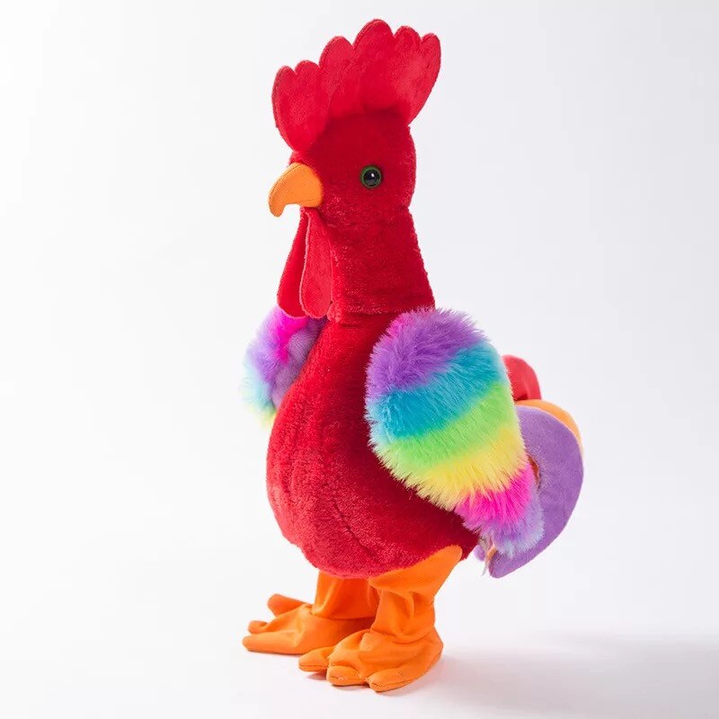 Elektrische Huhn Plüsch Spielzeug Singen Tanzen Interaktive Stofftier Lustige Huhn Plüsch Spielzeug Geburtstag Für Baby und Kinder