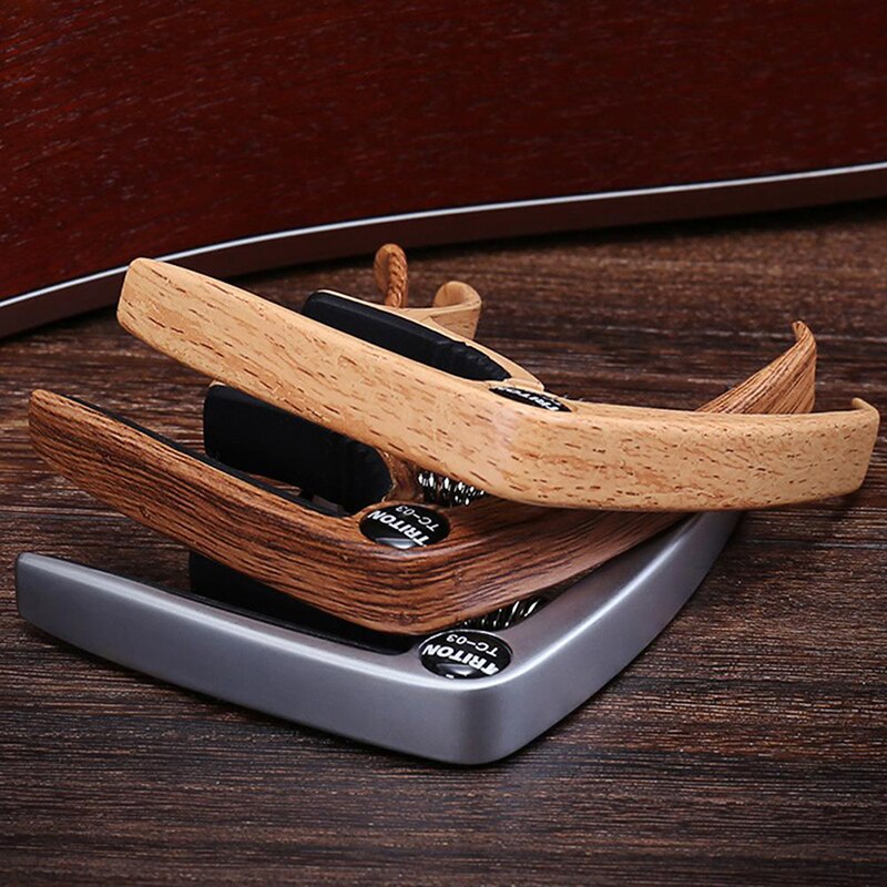 Accesorios universales para guitarra Capo, llave de cambio rápido, Metal de aleación de aluminio, cejilla para guitarra clásica acústica, piezas para guitarra