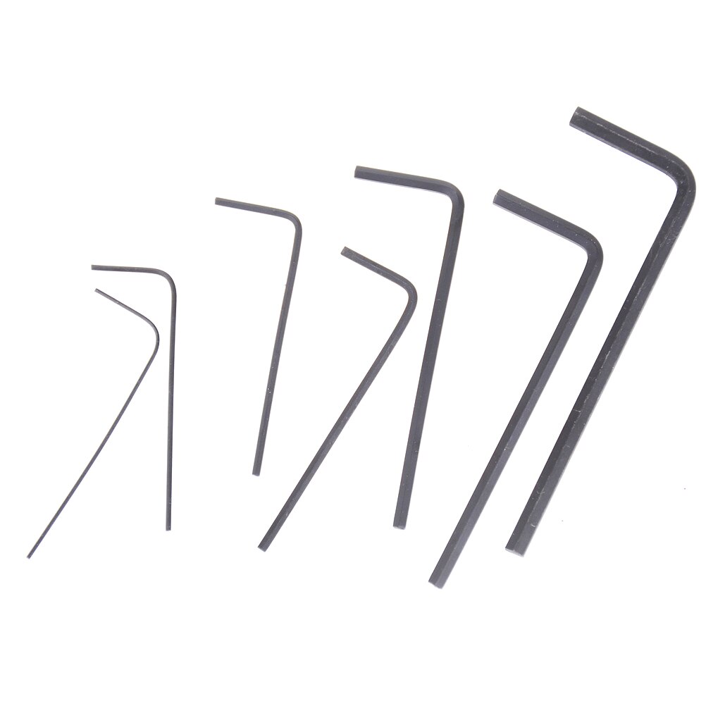 7pcs/set Mini Hexagon Hex Allen Key Set Wrench Screwdriver Tool Kit Micro Hex Wrench 0.7mm-3mm