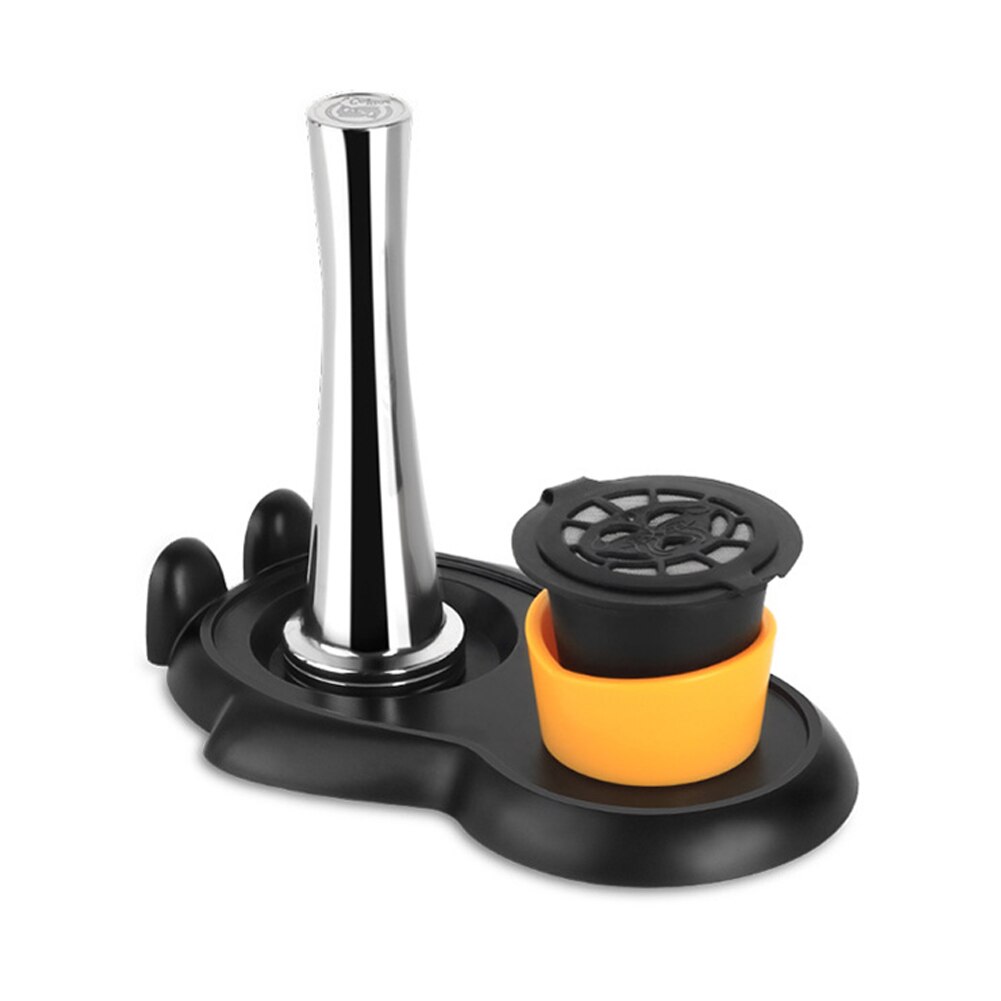 Stainless Steel Coffee Capsule For Nespresso Reutilisable Inox Refillable Crema Espress Reusable Filter Pods: A