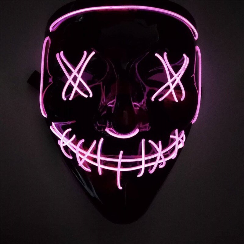 Masque d'halloween VIP LED masques de Purge