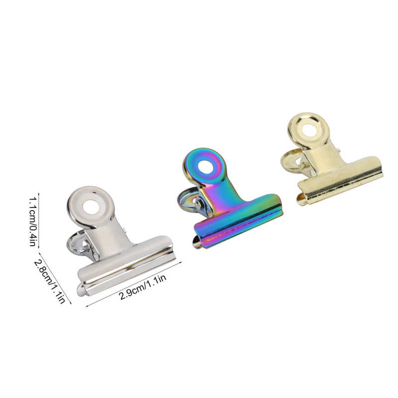 18pcs Nail Extension Clip Stainless Steel Pinching Fixing Clamp Paper Clips Multi Function Extension Manicure Tool set