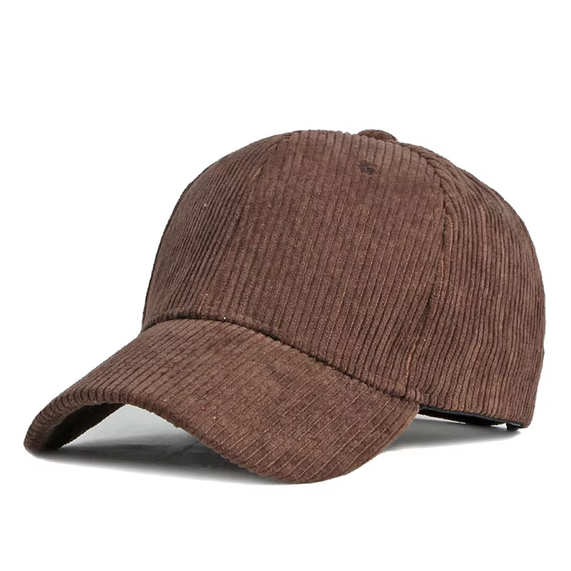 Version coréenne du costume deux pièces version coréenne de la casquette de baseball chapeau en velours côtelé 百搭秀 visage petit chapeau pour hommes de l'avant-toit de la de la rue: CAMEL