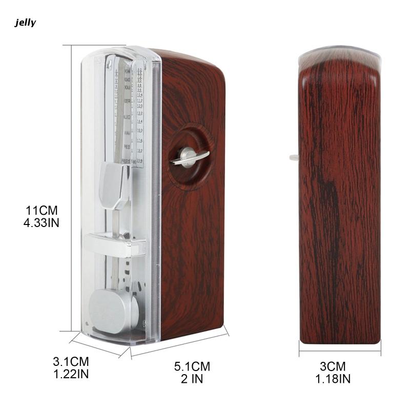 448C Mechanische Ritme Pendulum Metronoom Voor Piano Gitaar Viool Muziekinstrument