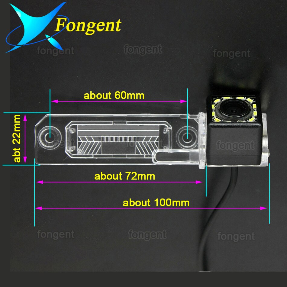 Vehicle Wireless Car Camera Monitor for VW Skoda Superb Magotan Touran Passat Jetta Caddy Golf Multivan T5 Transporter Bora Polo