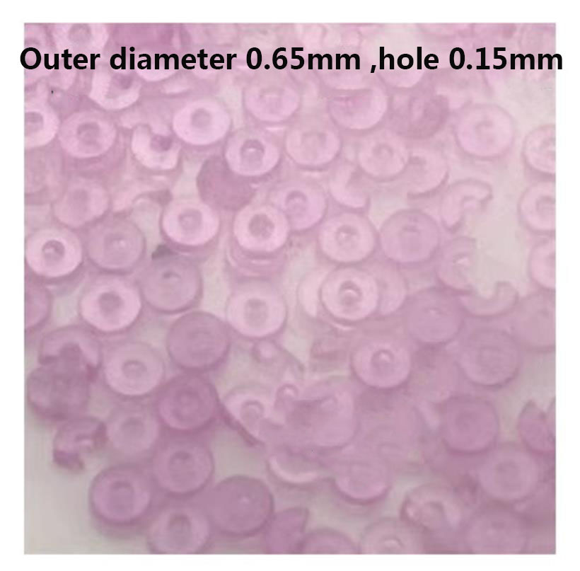 Klokketilbehør universell skinne sekundskinne boreødu edelsten støtdemper rubin klokkedeler