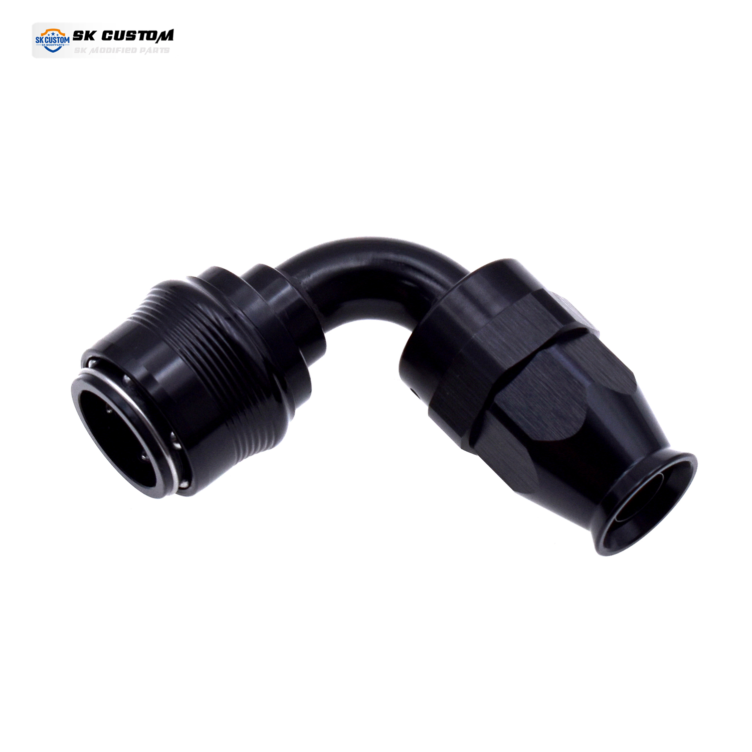 PTFE AN10 Al Alloy Straight45°90 Degree Swivel Hose End Fitting Quick Release Oil Hose Connector Universal Auto Modified Adapter