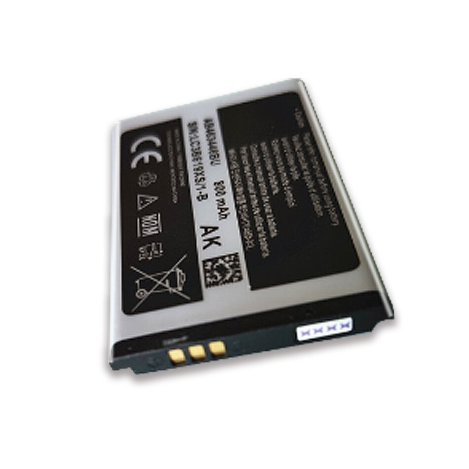 Battery for Samsung GT-C3010/C3011/C3520/E1080/E1150/E1272/SGH-E250/E900/M620/X160/X200/X210 (AB463446BU/AB553446BU/AB043446BE)
