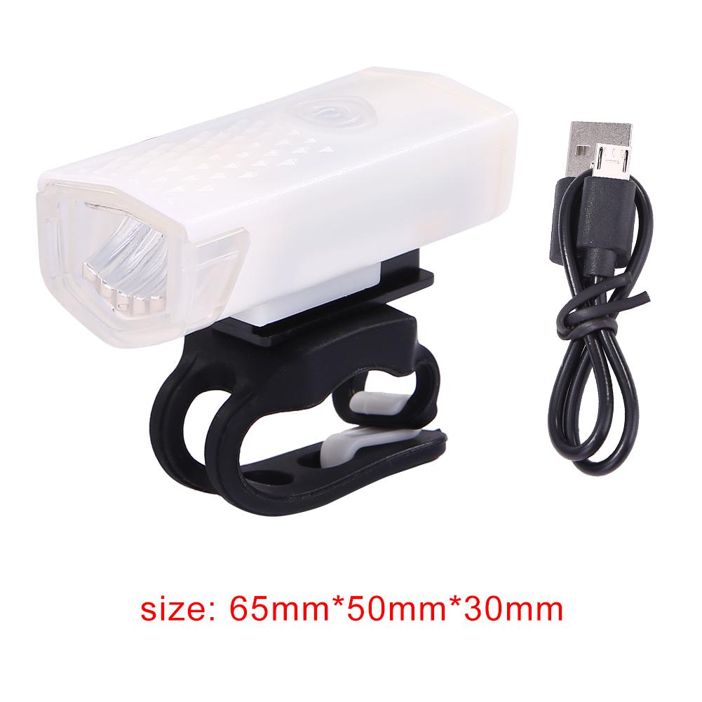 Fiets Light Led Usb Oplaadbare Fiets Koplamp Set Waterdichte Mtb Bike Front Achterlichten Lamp Night Veiligheidswaarschuwing Zaklamp: Type G