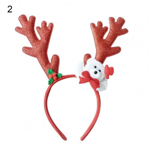 Practical Head Hoop Eye-catching Fine Workmanship Lovely Antlers Head Hoop Headwear: 2