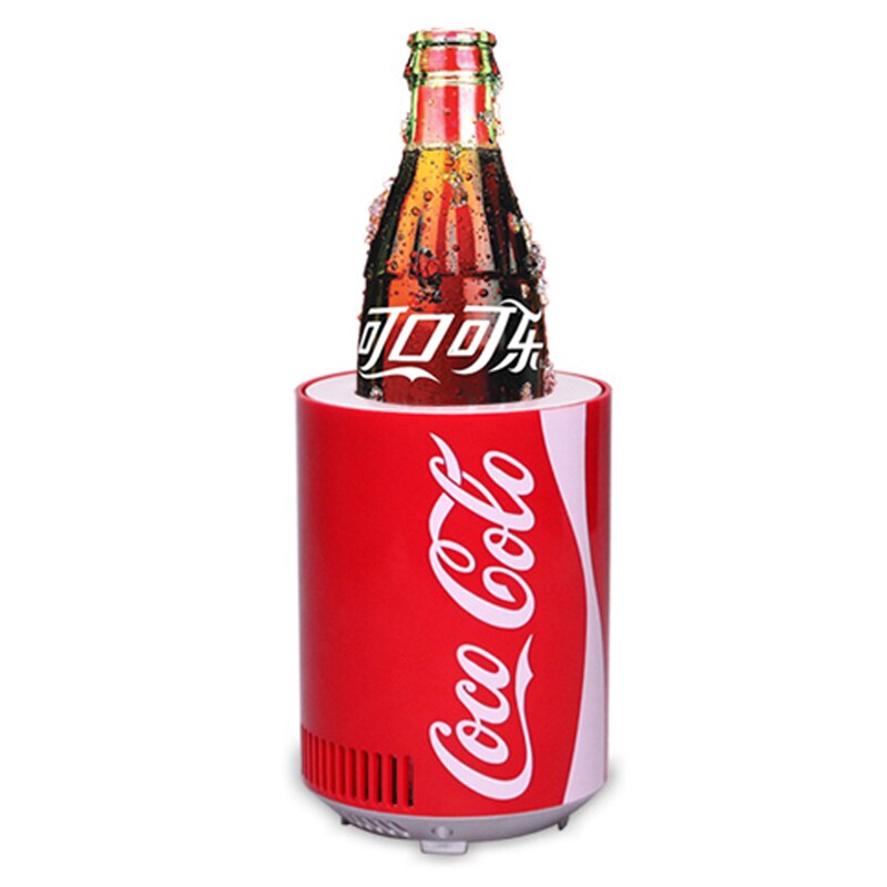 Mini usb Kühlschrank Kühler Heizung Cola Flasche Dual benutzen Heimat Schlafsaal DC 5V 12V Wagen Sekretariat Kühlschrank Computer Wein Kühler
