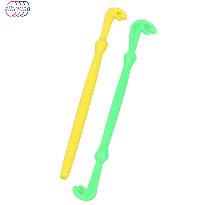 2Pcs Fishing Hook Loop Tyer Disgorger Fly Tying kit Tool Fishing Tool Tie Fast Knot for Fly Line Tier Kit