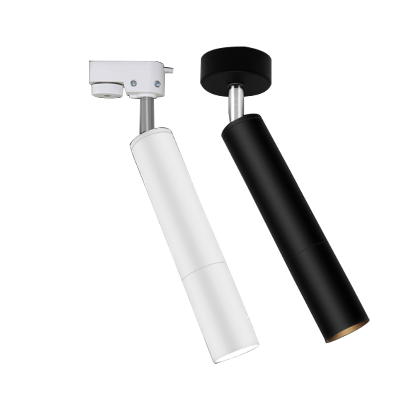 Führte Track licht aluminium Decke Schiene Länge beleuchtung Spot Schiene Led-strahler Ersetzen Halogen Lampen Kleidung Shop Restaurant Lampe