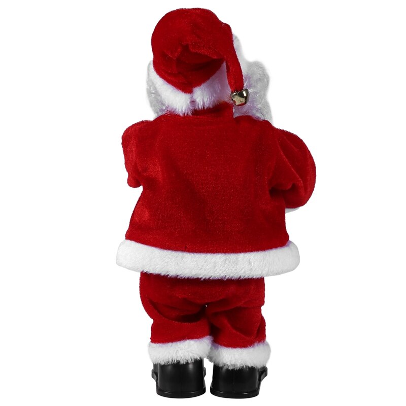 Joulu sähköinen kirje kortti joulupukki laulu tanssi nukke lelu vuosi lapsille lelu navidad joulukoristeita