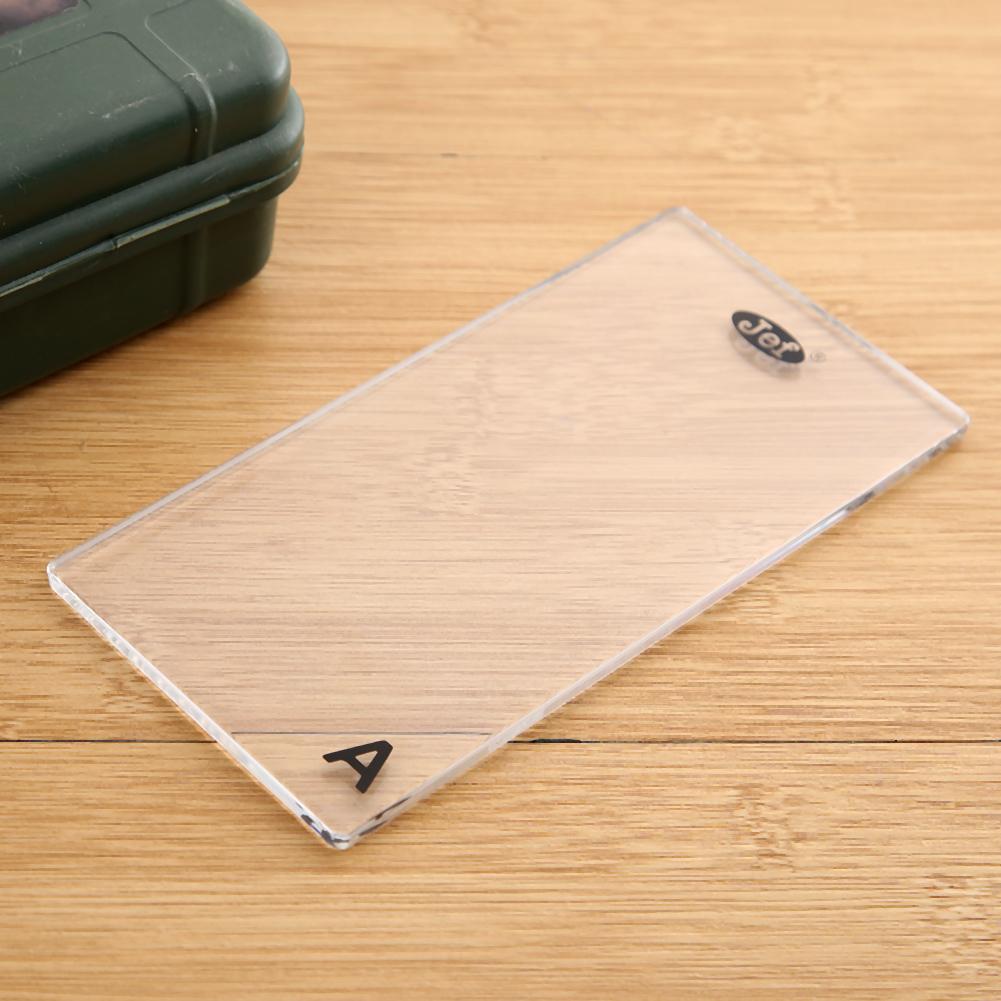 Transparent Clear Acrylic Cutting Mat Plate DIY Embossing Cutting Dies Machine Platform Adapter Transparent Die Cutter Spacer