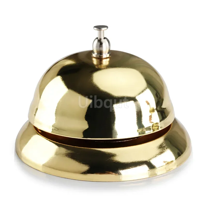 Køkken hotel bord 1 stk skrivebord reception restaurant 8.5cm julehåndværk kat klokke bar ringer ringeklokke service ring timer