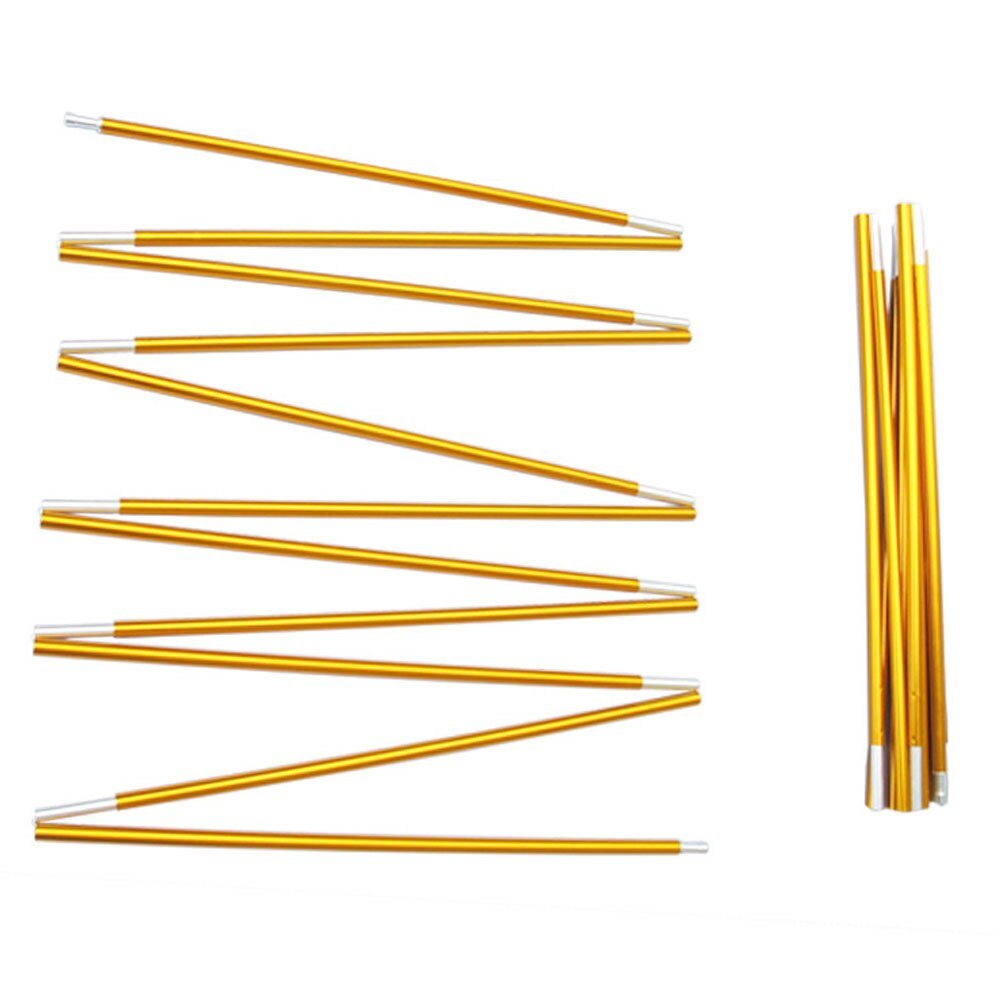 2 stück tragbare zeltstangen, zeltüberdachungsbefestigungswerkzeug, zusammenklappbare zeltstangen aus aluminiumlegierung