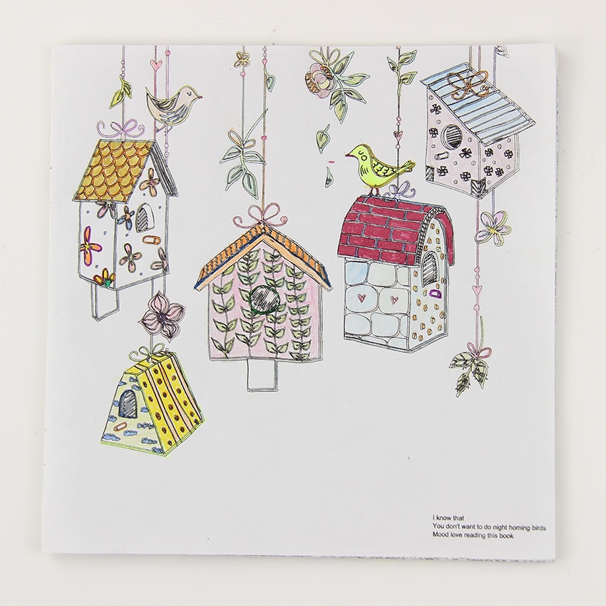 24 Pages Beautiful Wonderland Exploration Flower Coloring Book Painting Graffiti Book Children Adult Time Drawing Book