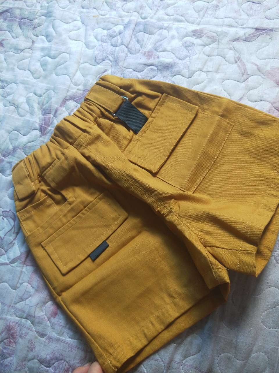 Drenge bukser børn bukser tøj børn cargo bukser til baby dreng shorts sommer småbørn 80 ~ 140: Gul / 2t
