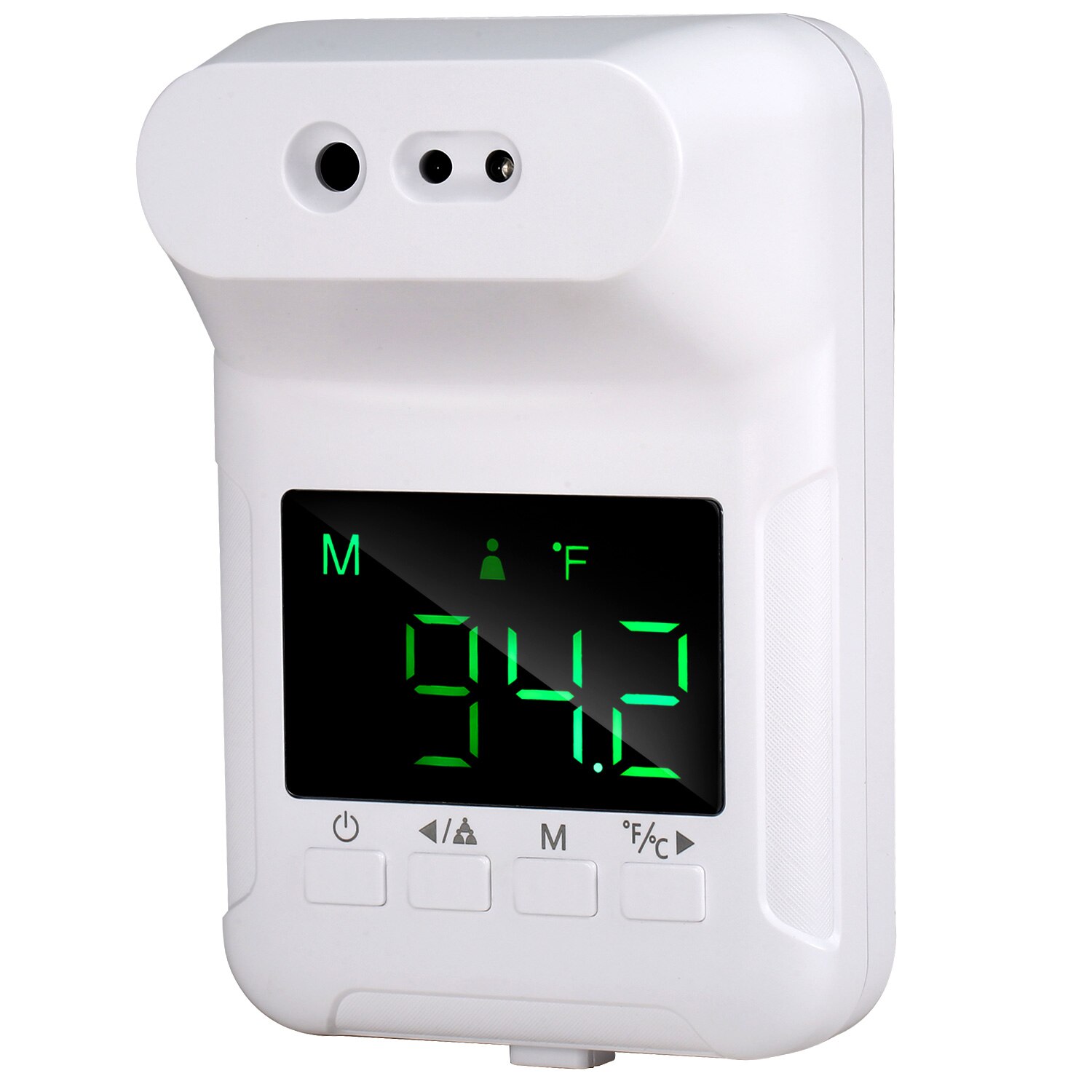 Muur Gemonteerde Infrarood Thermometer Temperatuur Gun Non Contact Digitale Ir Thermometer Voor Fabrieken School, Kantoor
