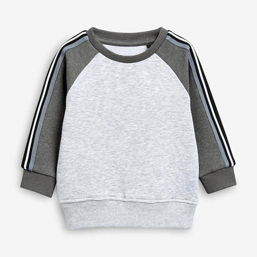 Little maven winter baby boys brand clothes toddler boy thick warm sweatshirts little boy outfit: gray / 4T