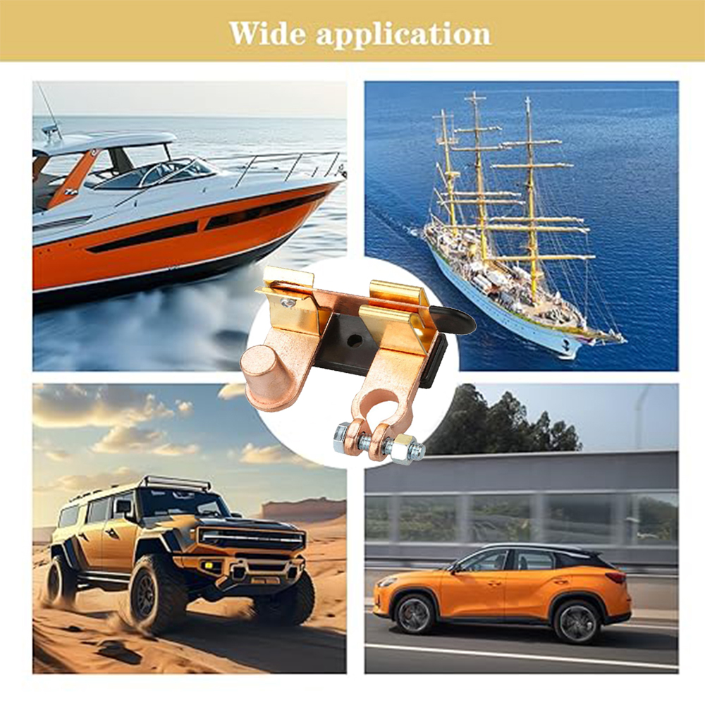 12V-24V Car Battery Terminal Clamp Switch Disconnect Cut-off Isolator Tool KitTop Post Knives Blade Power Cut Off Tools