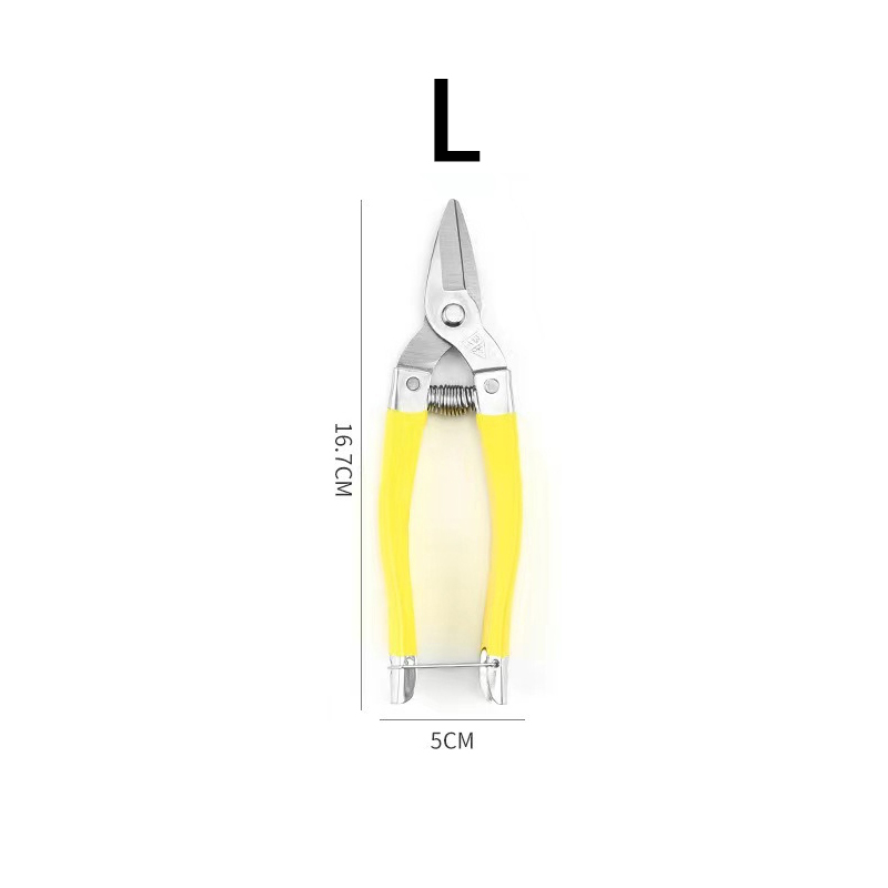 Gartenarbeit Schere Hand Pruner Gartenschere Trimmen Schere Mit Gerade Ellenbogen Edelstahl Klingen Für Anlage Garten Werkzeuge: Gold