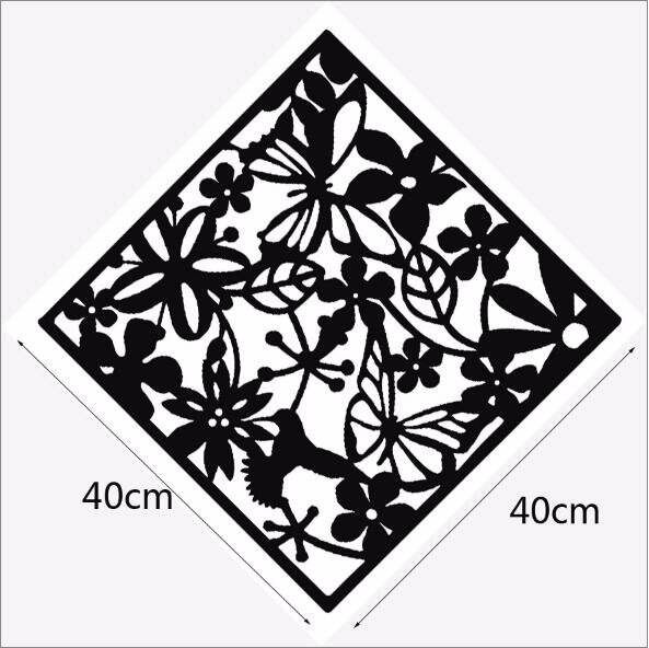 Biombo-paneles cortina de pared de 40cm x 40cm, pantalla colgante móvil para sala de estar, entrada minimalista, pantalla plegable china de 8 piezas: C