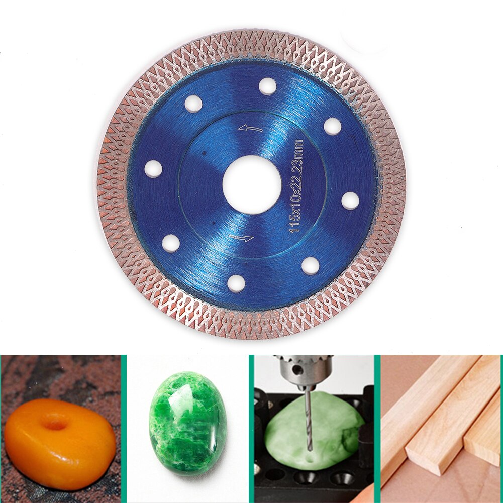 105/115/125Mm Diamant Zaagbladen Snijden Hout Zaag Wiel Schijf Multitool Cutter Haakse Slijper Voor Tegel keramische Graniet Marmer