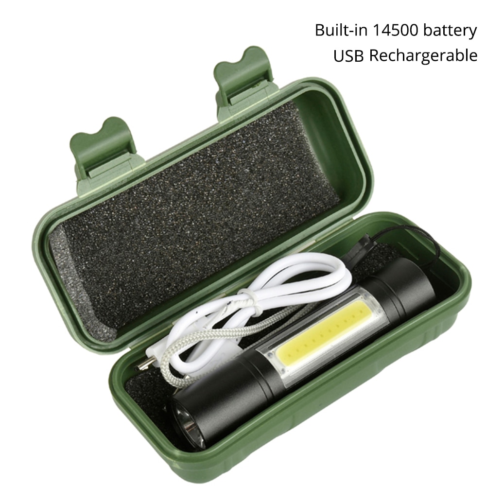 Lampe de poche Rechargeable, 18650 batterie, XML T6/L2/V6, lampe de poche Rechargeable, Modes, Camping puissant, étanche en plein air